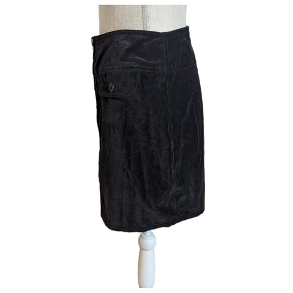 💖 Host Pick 💖 🎉🎉 VTG 90s Black Velvet Jacket & Mini Skirt Set - Picture 10 of 11